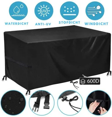Produktbild von Wasserdichte Gartentischhaube 200x160x70 cm