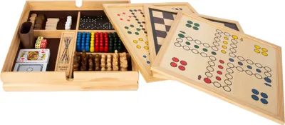 Produktbild von Small Foot Spielesammlung 20 Klassiker braun Spielesammlung