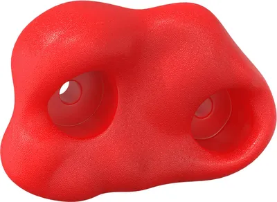 Image de Préhension d'escalade 2 pcs Rouge 100 x 67 x 43 mm PP