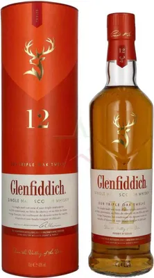Produktbild von Glenfiddich 12 Years Old Triple Oak Single Malt 40.00 %  0,70 lt.