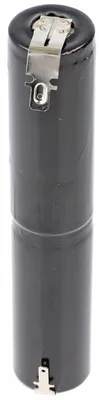 Produktbild von Notleuchtenakku NiMH 2,4V 4,2Ah L1x2 4/5 Sub-C mit Faston-Anschluß +4,8mm / -2,8mm ersetzt Zumtobel 04923309