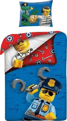 Produktbild von Zestaw do sypialni dla dzieci LEGO City Policja