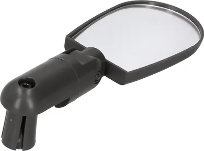 Obrázok produktu pre Spätné zrkadlo na bicykel, otočné o 360 stupňov, univerzálne, zrkadlo na riadidlá, čierne