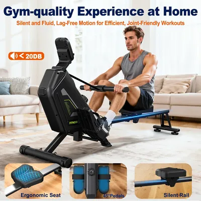 Produktbild von Rudertrainer - Rudermaschine - Rudergerät - Fitnessgerät - Ganzkörpertrainer