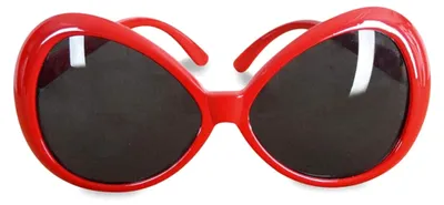 Produktbild von Käfer-Brille in Rot für Karneval und Mottopartys