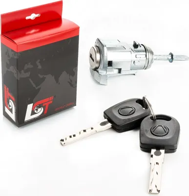 Produktbild von Türschloss Schließzylinder mit Schlüssel vorne für VW BORA FOX GOLF IV 4 1J POLO