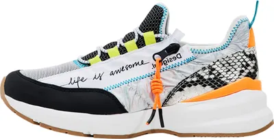 Image de Baskets à lacets Moon Zipper Snake