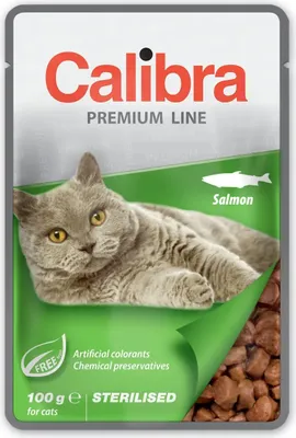 Image de Calibra Cat Sachet Stérilisé Boîte Saumon 24X100Gr