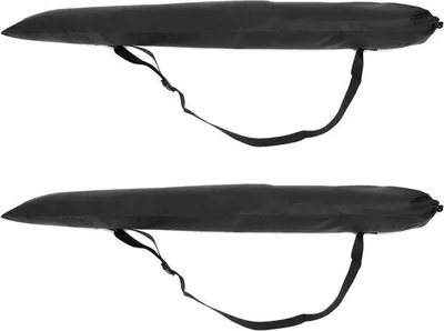Produktbild von Zeltstangen-Transportbeutel, Set von 2, Campingzubehör, wasserdicht, für Wandern