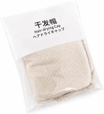 Produktbild von Haartrockenhaube Kornfleece Weich, Beige, 1 Stück