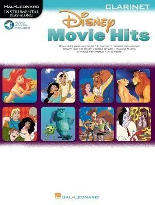 Produktbild von Disney Movie Hits - Clarinet Book/Online Audio