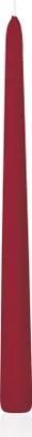 Produktbild von Wiedemann Kerzen Spitzkerzen Bordeaux 250 x Ø 25 mm, 12 Stück, rußarm, tropffrei