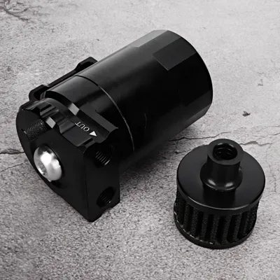 Produktbild von 300-ml-Motorölauffangbehälter aus Aluminiumlegierung mit Filtermodifikationszubehör