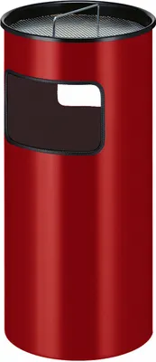Produktbild von Ascher-Papierkorb, 50 Liter - Rot