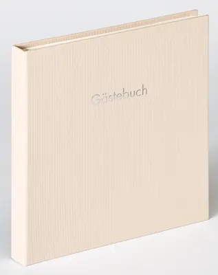 Produktbild von Walther, GB-206-C,Gästebuch Fun, 26x25 cm, sand
