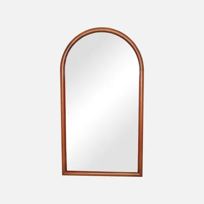 Immagine prodotto di Specchio arco legno di pino, Noce