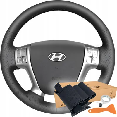 Obrázek produktu pro Potah Volantu Se Vzorem Pro Hyundai Ix55 Veracruz