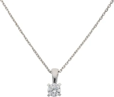 Produktbild von JuwelmaLux Anhänger 333/000 (8 Karat) Weißgold mit Zirkonia JL39-02-0514