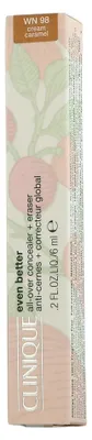 Image de Clinique Even Better All Over Concealer+Eraser WN 98 Cream Caramel (6 ml)