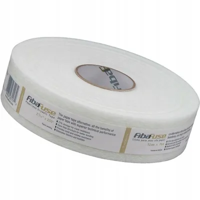 Produktbild von FibaFuse Paperless – Profi-Gipskartonband 5,2 cm x 76,2 m | Papierlos, leicht & extra stark | Perfekte Verbindungen ohne Blasen