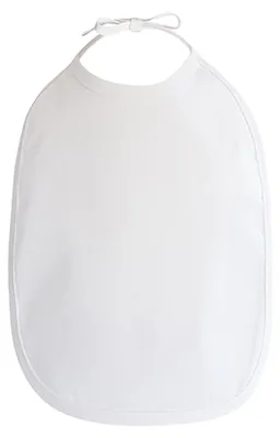 Image de Link Kids Wear - Bavoir pour bébé LT3832 (taille unique) (blanc)