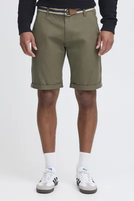 Produktbild von SOLID SDMonty Herren Chino Shorts Bermuda Kurze Hose mit Gürtel Stretch Eingrifftaschen Baumwollmischung Regular fit