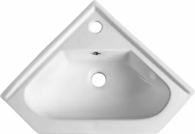 Obrázek produktu pro Rohové umyvadlo Sapho rohové keramika bílá 40 cm 1601-40