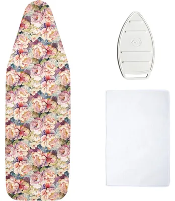 Image de Housse de planche à repasser isolante, épaisse, motif floral, 112 x 34 cm, Image générée par une IA