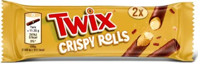 Produktbild von Twix Crispy Rolls 22,5g