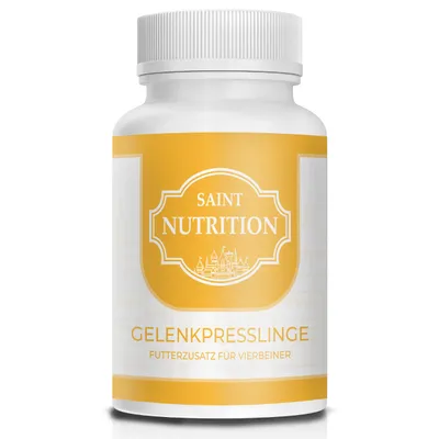 Produktbild von Saint Nutrition® Gelenk Tabletten - Gelenkgesundheit & Gelenkkraft für Hunde – bessere Beweglichkeit – tägliche Unterstützung – fördert Vitalität
