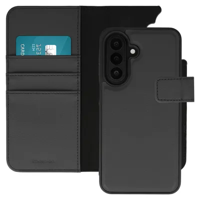 Zdjęcie produktu dla Imoshion, obudowa 2-w-1, luksusowa półka na książki do telefonu Samsung Galaxy A27 (5G) - czarna
