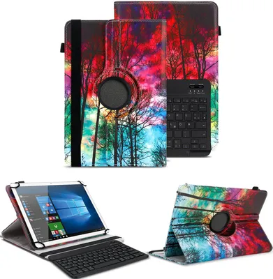 Produktbild von Schutzhülle für Teclast T50 / T50 Pro Hülle Bluetooth Tasche QWERTZ TastaturFarben:Motiv 20