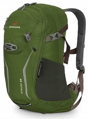 Produktbild von Bergson Arendal 25L Wanderrucksack Trekking Rucksack Belüftung Olive
