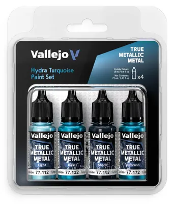 Produktbild von Vallejo 77.265 - Farb-Set, TMM Beetle Green, 4x18 ml - Neu