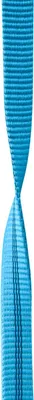 Edelrid PES Webbing in 16mm Breite; leuchtend blau; für Kletteranwendungen.