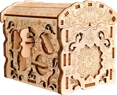 Obrázek produktu pro EscapeWelt Dřevěný hlavolam Secret Treasure Box