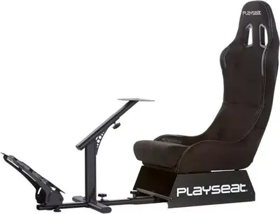 Zdjęcie produktu dla Playseat Evolution Alcantara, Uniwersalny fotel dla gracza, 122 kg, Obite siedzisko, Obite oparcie, Wyścigi, MAC, PC, PlayStation 4, Playstation 2, Playstation 3, Wii, Xbox, Xbox 360, Xbox One