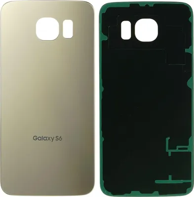 Produktbild von Gehäuse Rückseite für Samsung Galaxy S6 (SM-G920F), Gold