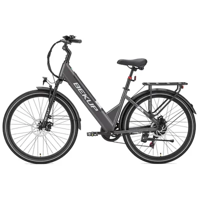 Produktbild von V1 Stadt-Elektrofahrrad, 26 Zoll, 250W, 36V 14,5Ah, 25 km/h, 125 kg, grau