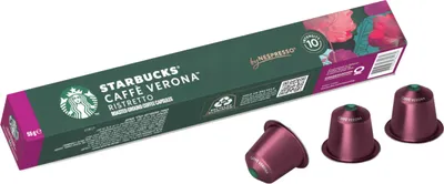 Produktbild von Starbucks 10Pcs Nespresso Verona Kapseln /12 (7630477891639)