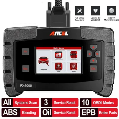 Produktbild von OBD2-Diagnosegerät – Autoscan-Tool – Fehlercode-Lesegerät – Diagnose-Scanner – Systemdiagnose – WLAN-Updates
