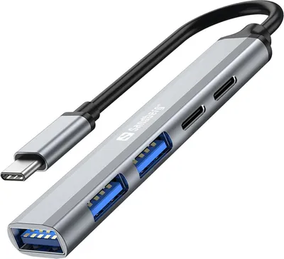 Image de SANDBERG USB-C vers 3xUSB-A+2xUSB-C SAVER