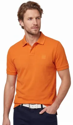 Produktbild von Poloshirt Boss Orange Passenger orange Piqué mit 2 Knöpfen