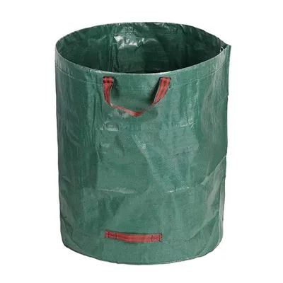 Produktbild von Laubsack, Gartenabfallsack, Wasserdicht, Faltbar, Robuster, Gartensack Mit Griffen Für Blätter und Gartenabfälle, 200L