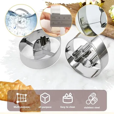 Oster Ausstechformen Set von 14 - Hase Ei Küken Karotte - Edelstahl Backformen zum Plätzchenbacken