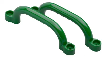 Produktbild von griffe für Spielplatzgeräte 247 mm dunkelgrün 2 Stück