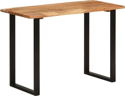 Immagine prodotto di Tavolo da pranzo 110x50x76 cm in legno massiccio di acacia