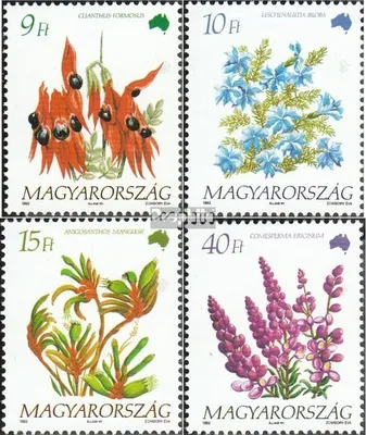 Produktbild von Briefmarken Ungarn 1992 Mi 4220-4223 (kompl.Ausg.) postfrisch Blumen