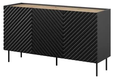 Immagine prodotto di 3D2SZ ONDA schermo 150x45x85 nero