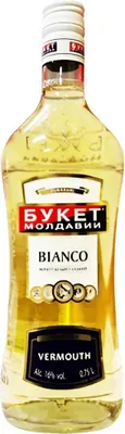 Produktbild von Buket Moldavii Wermutwein Blanco Weißwein süß 16% vol. 0,75L Vermouth Wein